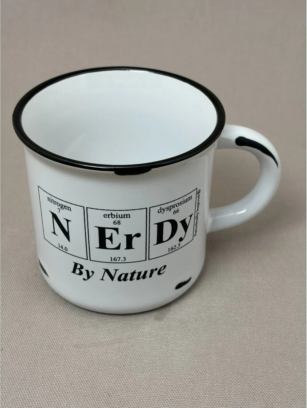 Nerdy By Nature Coffee Mug Periodically Inspired Periodic Table Campfire Cup 12o